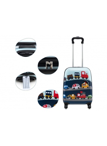 Kids trolley PAW PATROL SUITCASE CARS