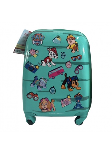 Vaikų mažasis lagaminas PAW PATROL SUITCASE TURKUOISE