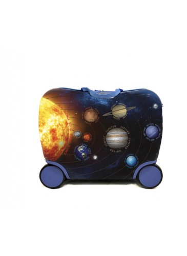 Kids trolley SUITCASE RIDE ON - Solar System
