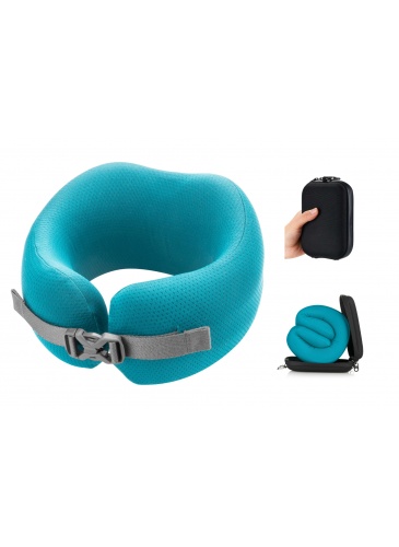 Pocket Pilllow with hard case Smartrip Algiers Blue S