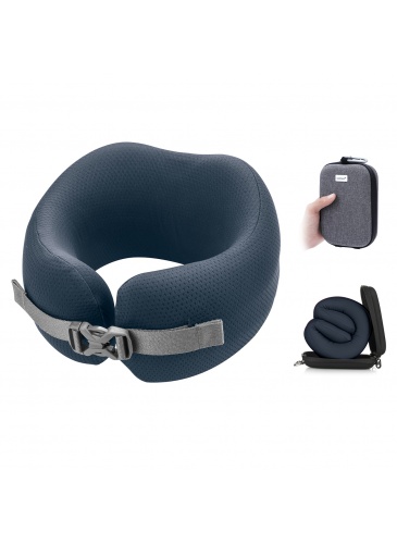 Pocket Pilllow with hard case Smartrip Midnight Navy S