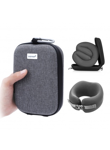 Pocket Pilllow with hard case Smartrip PEWTER GREY S