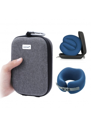 Pocket Pilllow with hard case Smartrip TRUE BLUE L