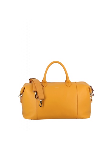 Travel Bag 45 cm JUMP UPPSALA LEATHER CURRY