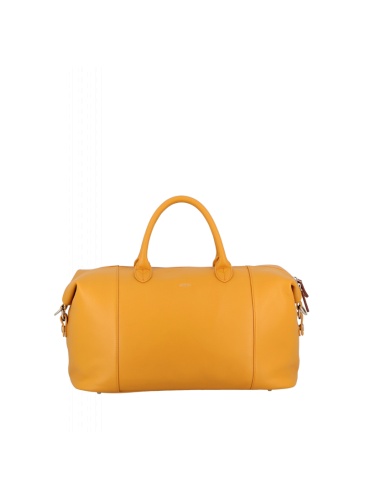 Travel Bag 45 cm JUMP UPPSALA LEATHER CURRY