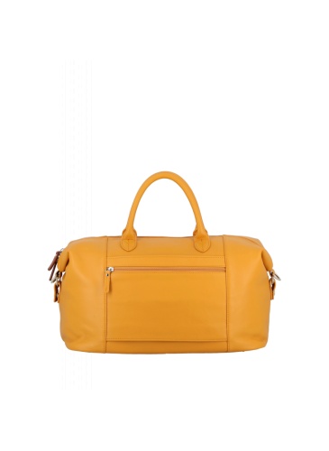 Travel Bag 45 cm JUMP UPPSALA LEATHER CURRY