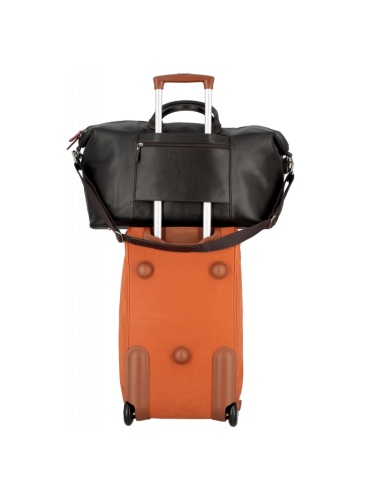 Travel Bag 50 cm JUMP UPPSALA LEATHER Chocolate