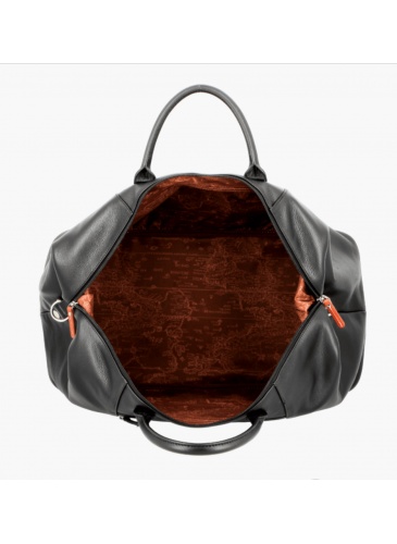 Travel Bag 50 cm JUMP UPPSALA LEATHER Noir