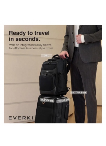 Business backpack EVERKI 17.3