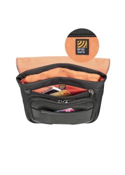 Premium iPad/Kindle/Tablet RFID Mini Messenger, fits up to 10.5