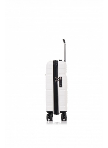 Trolley 55 cm D&N Lederwaren White