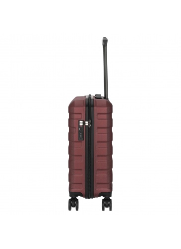 Trolley 55 cm D&N Lederwaren bordeaux