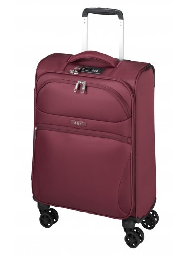Koferis 55 cm D&N Lederwaren Bordo