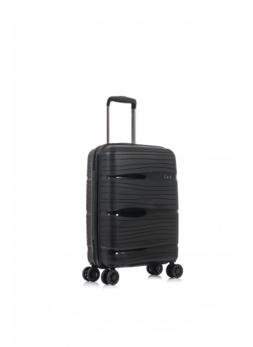 Trolley 55 cm D&N Lederwaren black