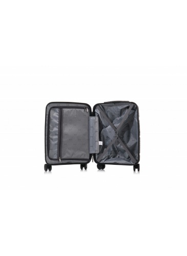 Trolley 55 cm D&N Lederwaren black