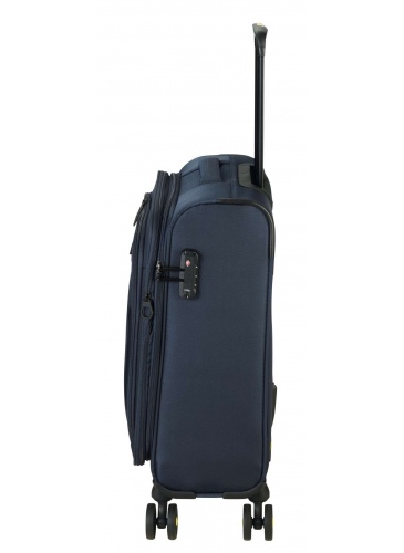 Trolley 55 cm D&N Lederwaren Navy BLUE