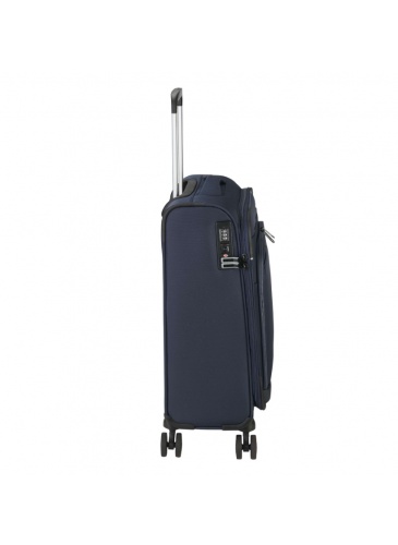 Trolley 55 cm D&N Lederwaren Navy blue