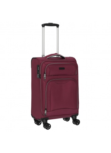 Trolley 55 cm D&N Lederwaren Purple