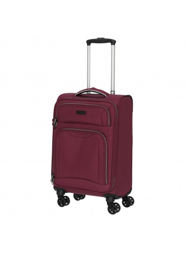 Trolley 55 cm D&N Lederwaren Purple