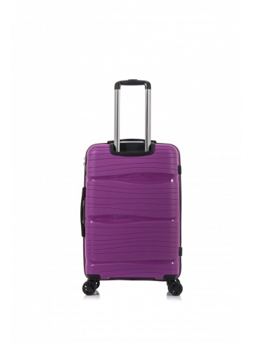 Trolley 55 cm D&N Lederwaren Purple