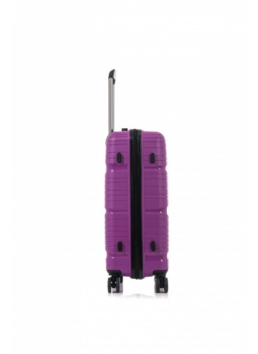 Trolley 55 cm D&N Lederwaren Purple