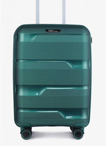 Trolley 55 cm  V&V METALLO green