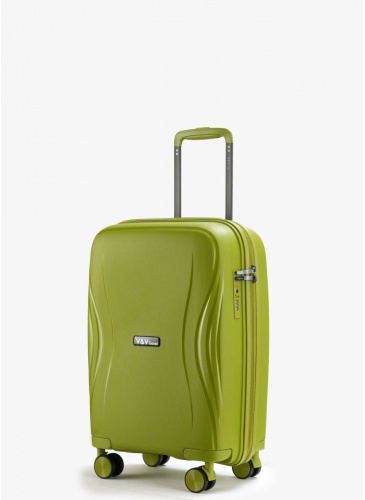 Trolley 55 cm  V&V TRAVEL FLASH LIGHT olive