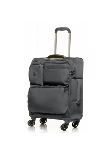 Trolley 55 cm  V&V TRAVEL One Life  Grey