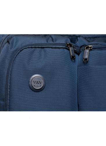 Trolley 55 cm  V&V TRAVEL One Life Navy BLUE