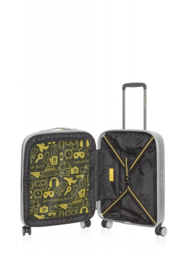 Trolley 55 см MANDARINA DUCK LOGODUCK+  SILVER