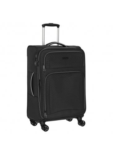 Trolley 66 cm D&N Lederwaren Black