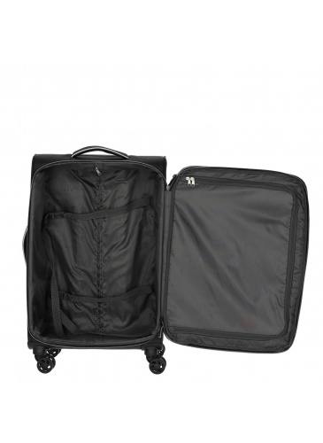 Trolley 66 cm D&N Lederwaren Black