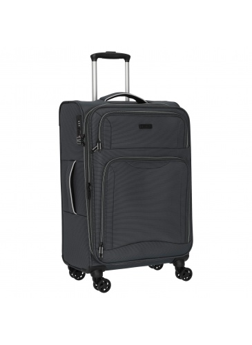 Trolley 66 cm D&N Lederwaren Grey