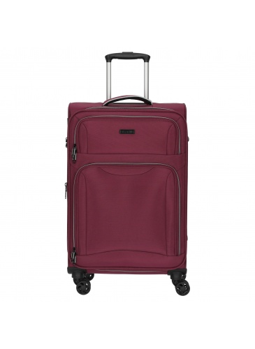 Trolley 66 cm D&N Lederwaren Purple