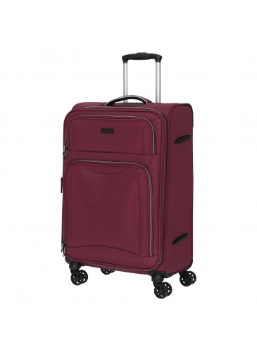 Trolley 66 cm D&N Lederwaren Purple