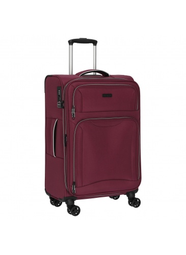 Trolley 66 cm D&N Lederwaren Purple