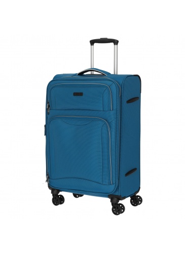 Trolley 66 cm D&N Lederwaren Blue