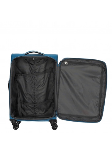 Trolley 66 cm D&N Lederwaren Blue
