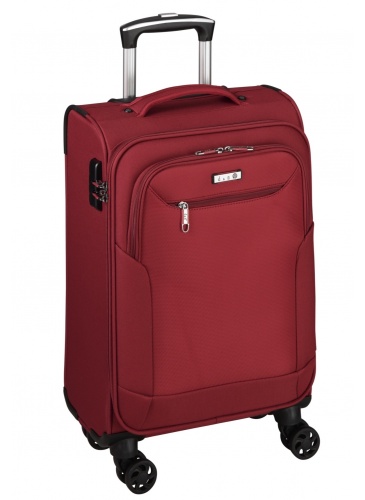 Trolley 66 cm D&N Lederwaren Bordo