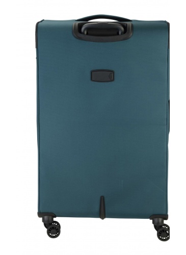 Trolley 76 cm D&N Lederwaren Petrol