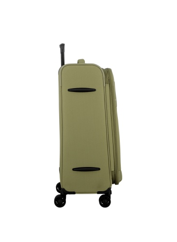 Trolley 67 cm  JUMP MONTHELYS medium Expandable 4 wheels GREEN