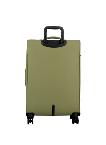 Trolley 67 cm  JUMP MONTHELYS medium Expandable 4 wheels GREEN