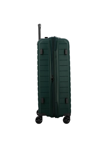 Koferis 68 cm JUMP STRIPER Priežu zaļa