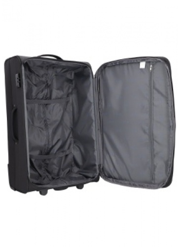 Чемодан 73 cm D&N Lederwaren Black