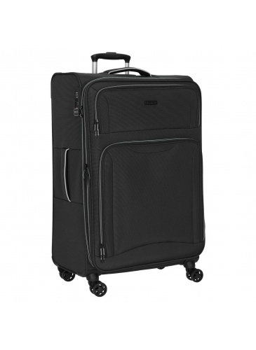 Trolley 76 cm D&N Lederwaren Black
