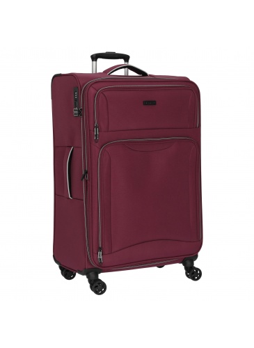 Trolley 76 cm D&N Lederwaren Purple