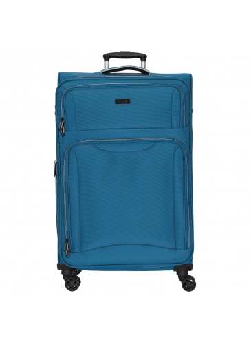Trolley 76 cm D&N Lederwaren Blue