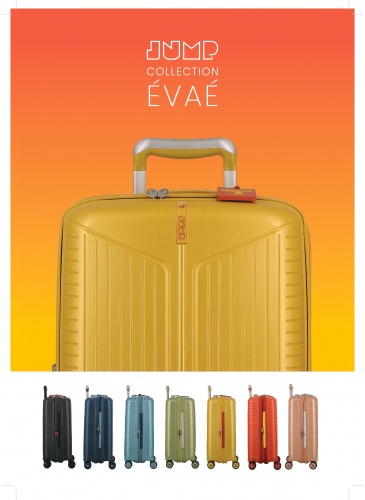 Trolley 76 cm JUMP EVAE YELLOW