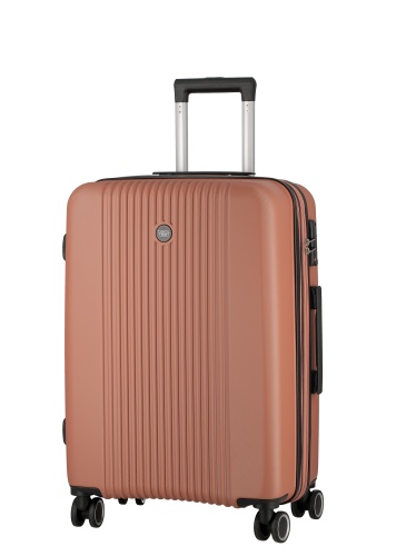 Trolley 76 cm JUMP STRIPE-BAND copper