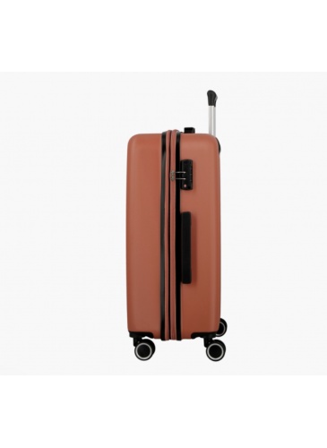 Trolley 76 cm JUMP STRIPE-BAND copper